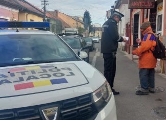 FOTO. Acțiuni de prevenire și combatere a cerșetoriei și a faptelor antisociale.