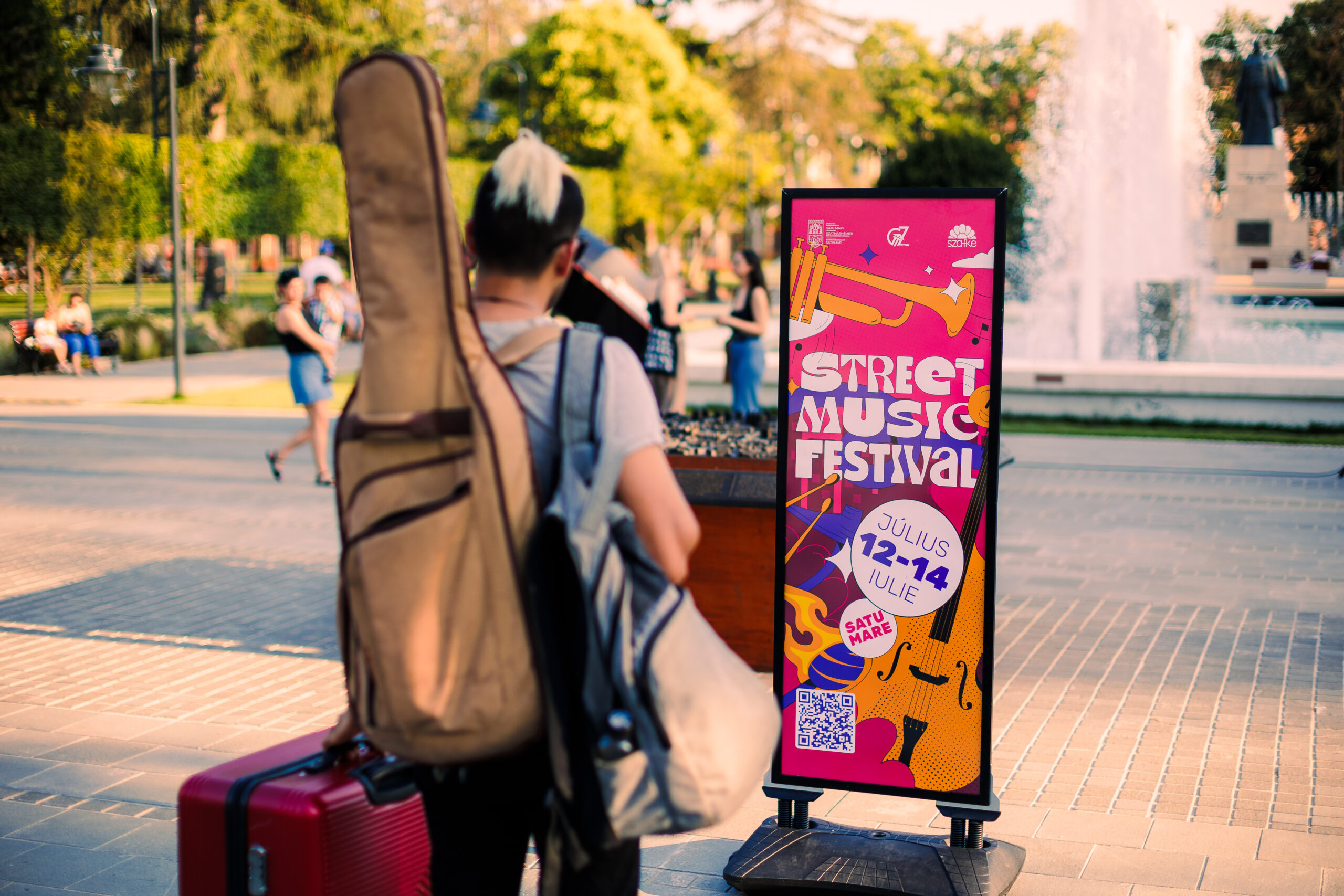 La sfârșit de săptămână, Satu Mare se umple cu atmosfera muzicii stradale, începe Street Music Festival