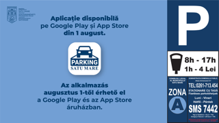 Noi modificări în sistemul de plată online a parcărilor în Satu Mare.