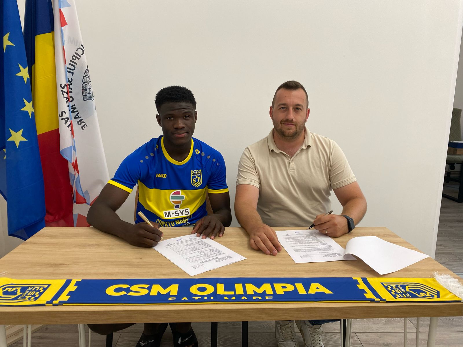  Liga a 3-a. Un fundaș ivorian , noua achiziție de la  CSM Olimpia