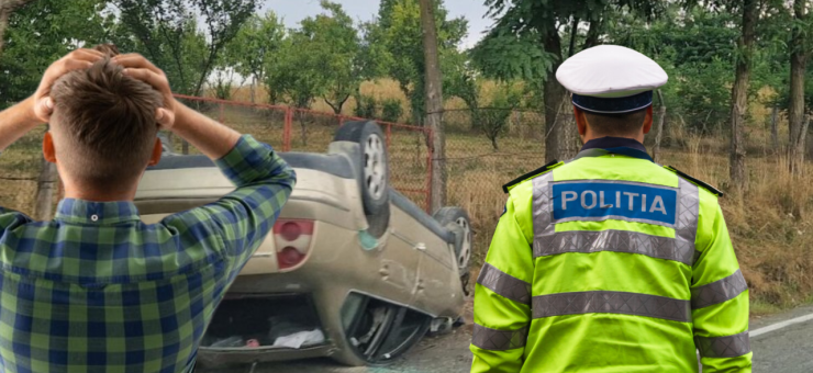 Șofer condamnat după un accident