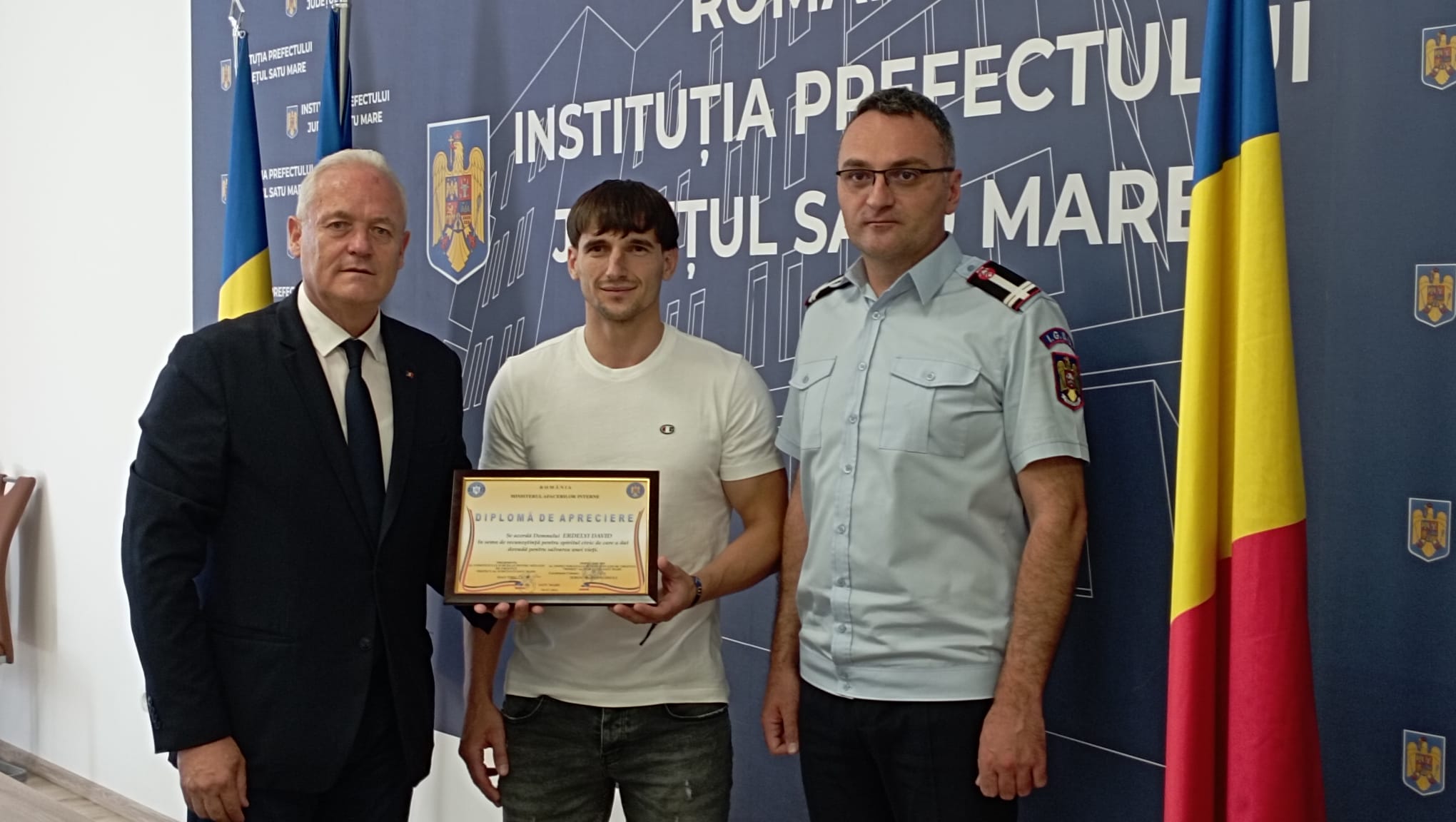 Mesajul prefectului Ioan Tibil cu ocazia Zilei Ministerului Afacerilor Interne