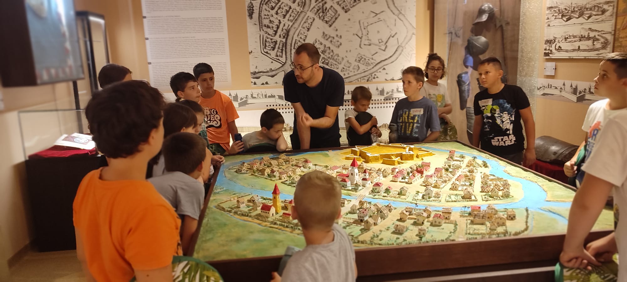 A avut loc prima mini tabără de vară a Muzeului