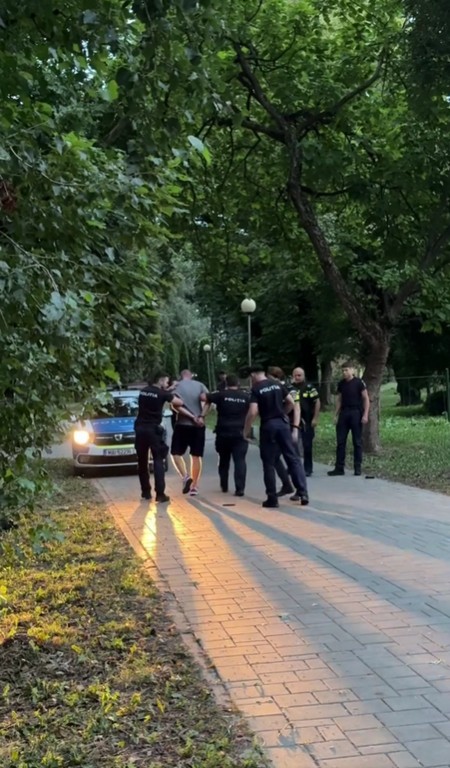 Amenințări cu armă în Satu Mare. Tânărul a fost condus la sediul Poliției