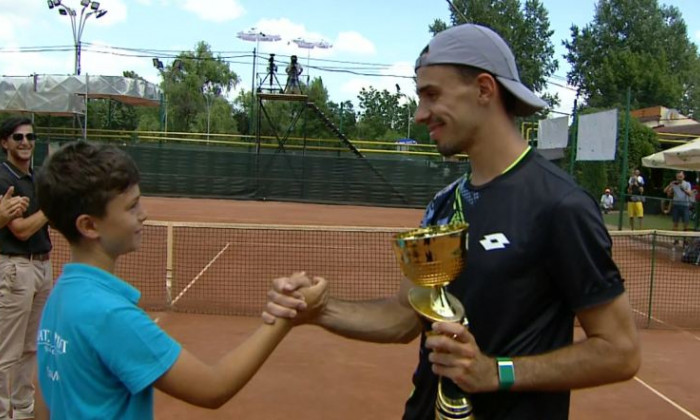 Cezar Crețu a câștigat turneul ITF de la baza Match Point-Satu Mare