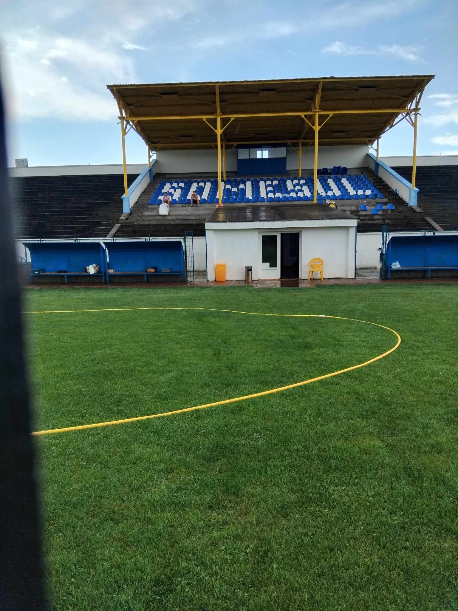 Lucrările de amenajare și modernizare continuă la Stadionul Someșul