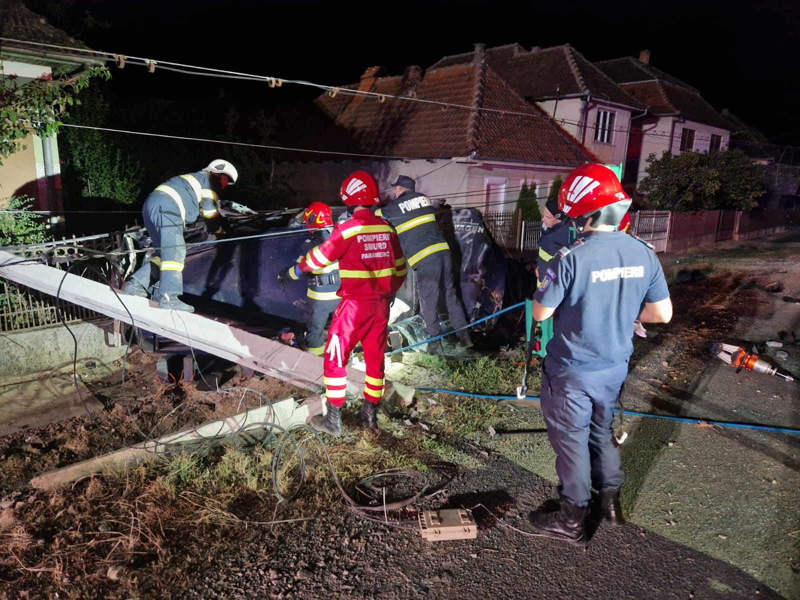 Accident grav în această dimineață în localitatea Orașul Nou.