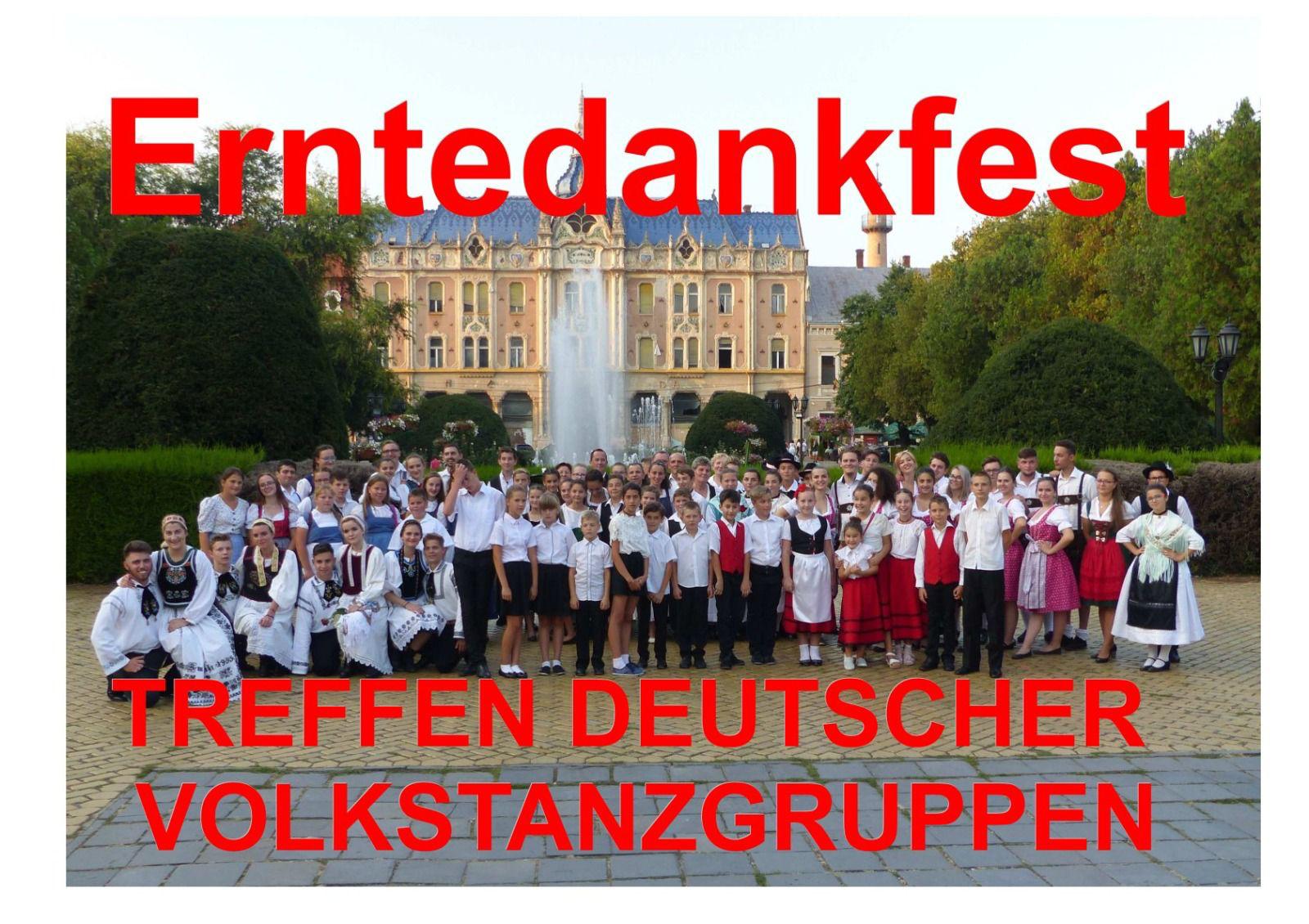 Întâlnirea Ansamblurilor de Dans Popular German cu ocazia Serbării Recoltei