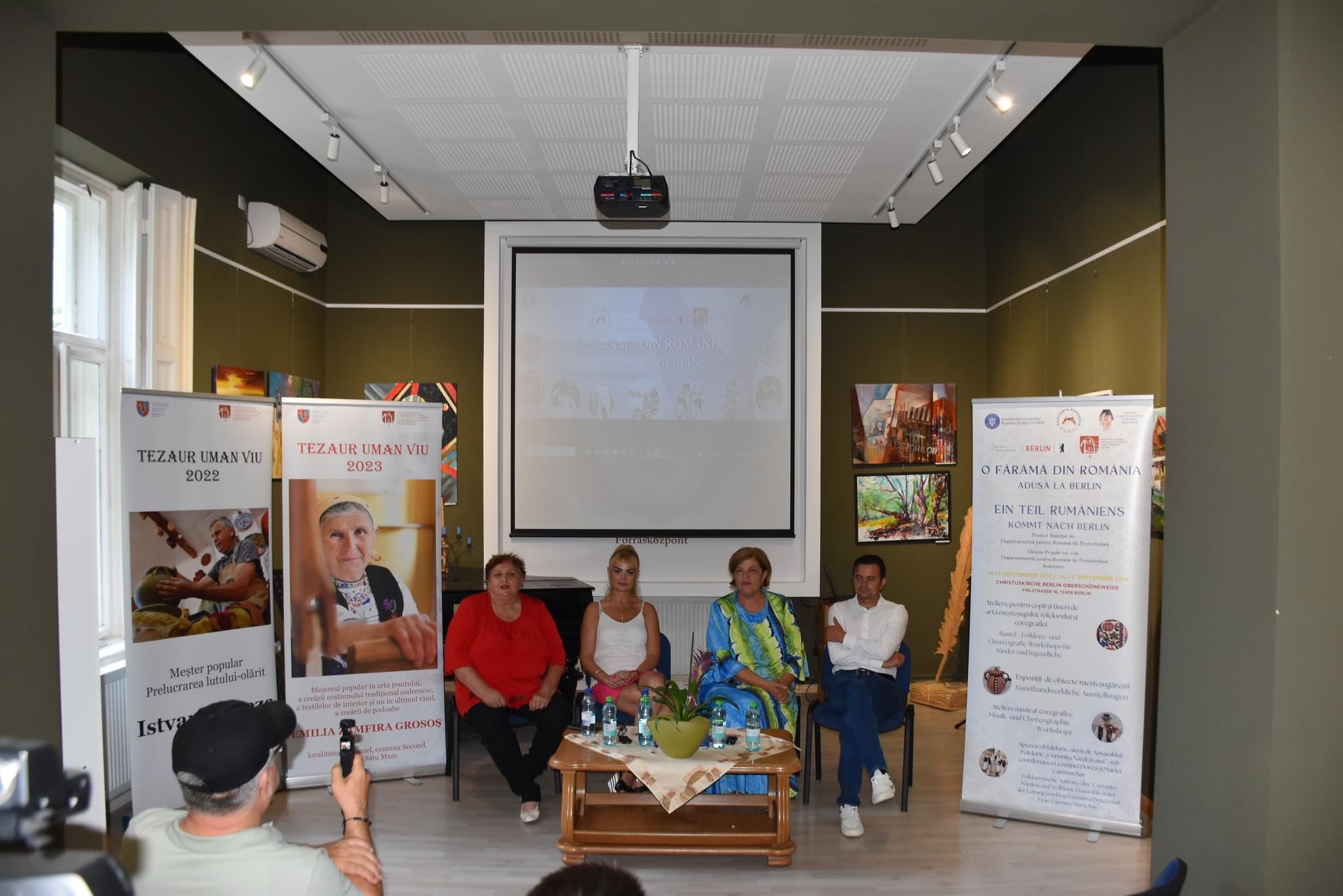 Prezentare proiectului ,,O fărâmă din România adusă la Berlin”