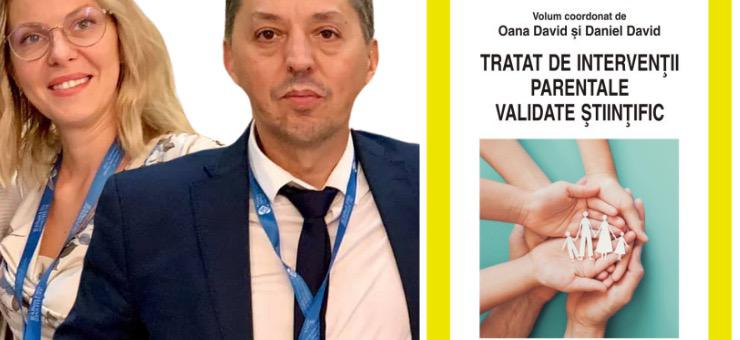 Prima carte de parenting validată științific din România, coordonată de sătmăreanul Daniel David și Oana David