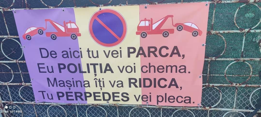 Un soi de ”Cimitirul vesel”  al parcărilor!