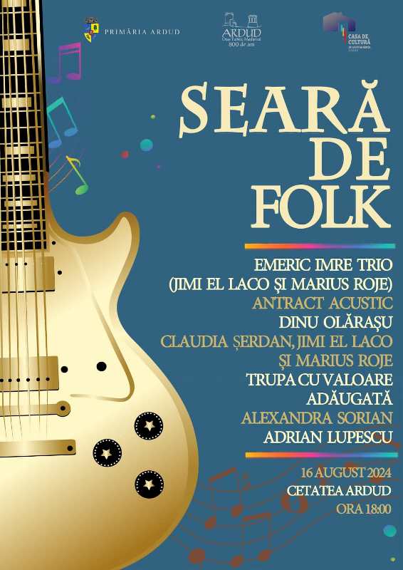 Seară de folk, la Cetatea din Ardud