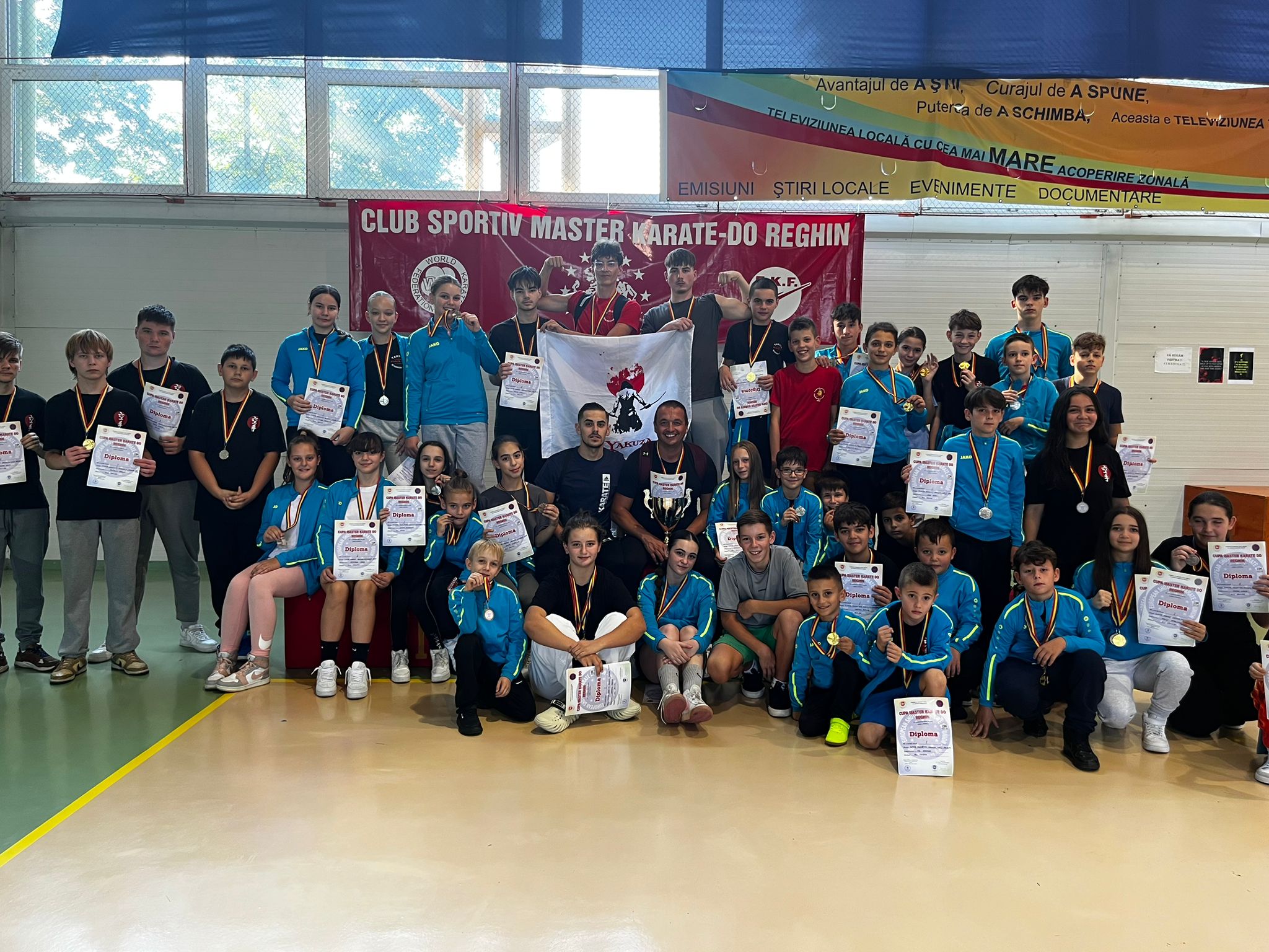 Recoltă bogată de medalii pentru Yakuza Satu Mare