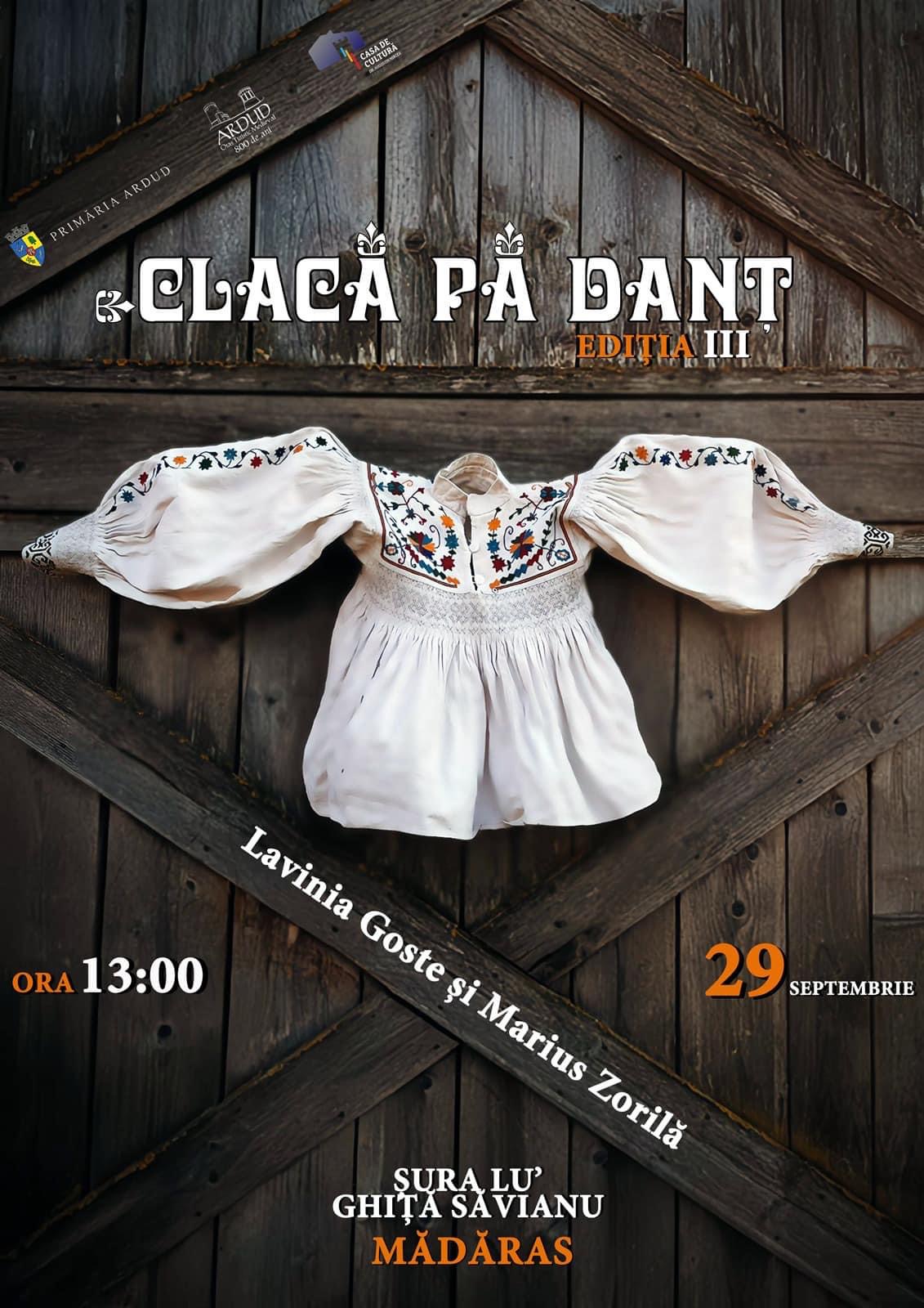Clacă pă danț”, la șura lu’ Ghiță Săvianu din Mădaras