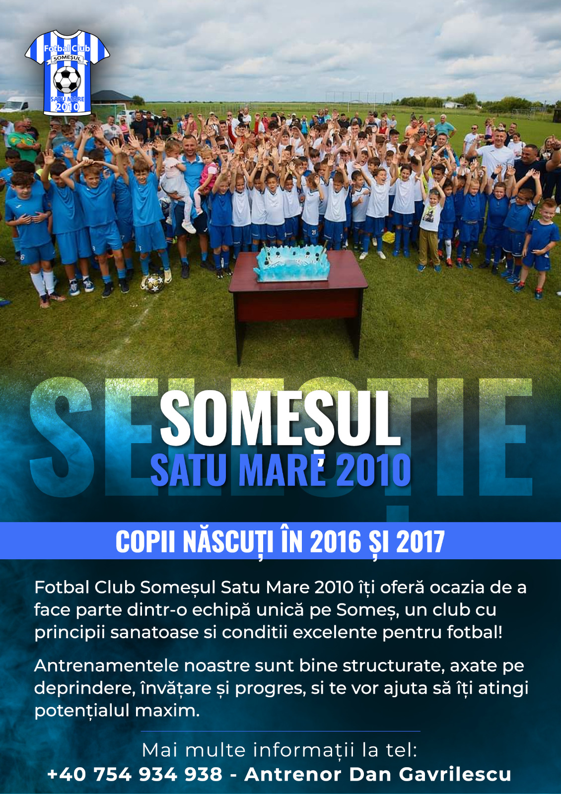Hai la fotbal la Someșul!
