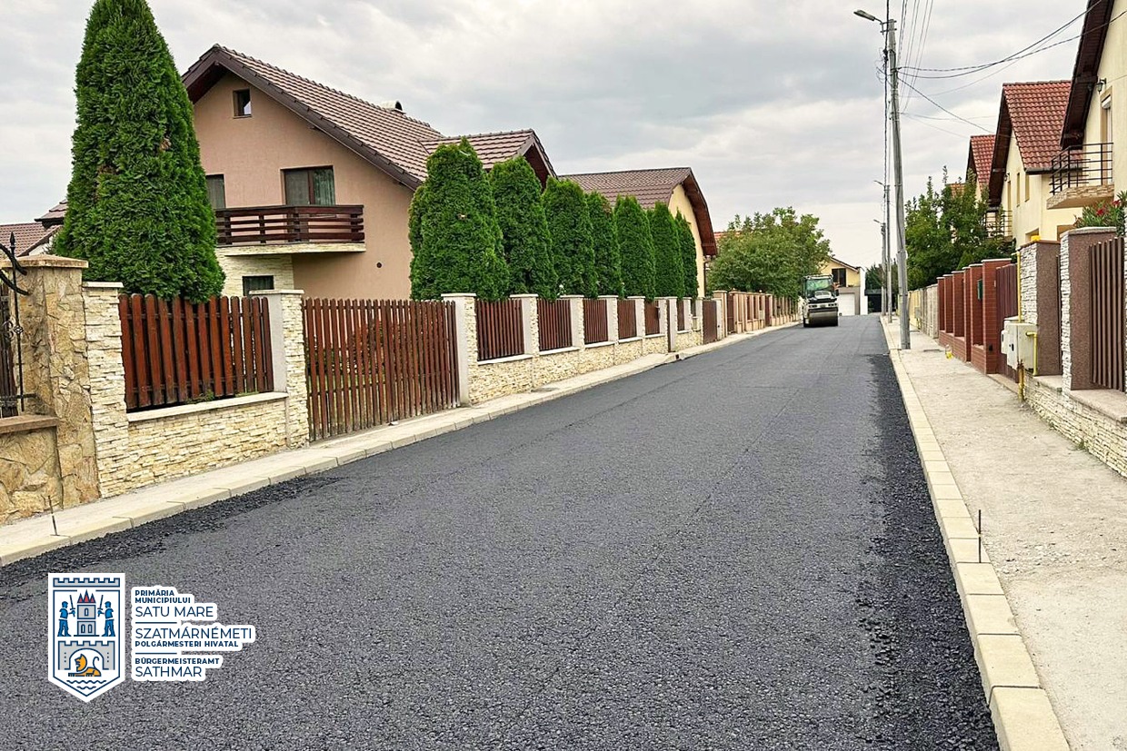 A început modernizarea unei zone dinamice din Satu Mare