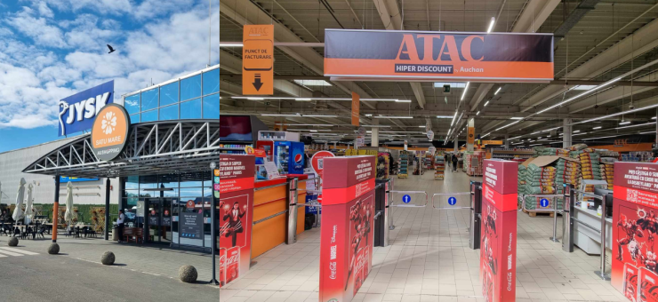 Auchan rebranduiește hipermarketul din Satu Mare