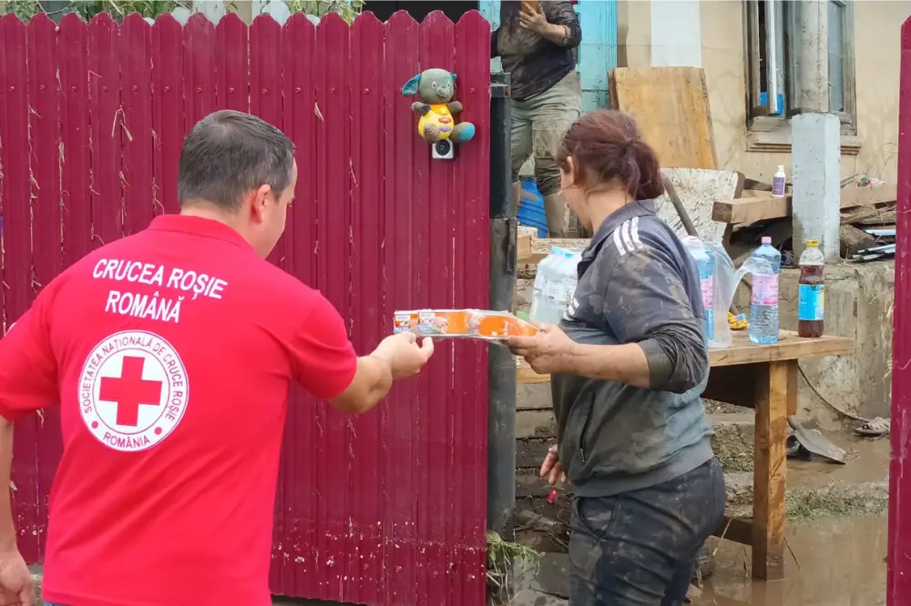 APEL UMANITAR. Crucea Roșie Satu Mare adună ajutoare pentru sinistrați