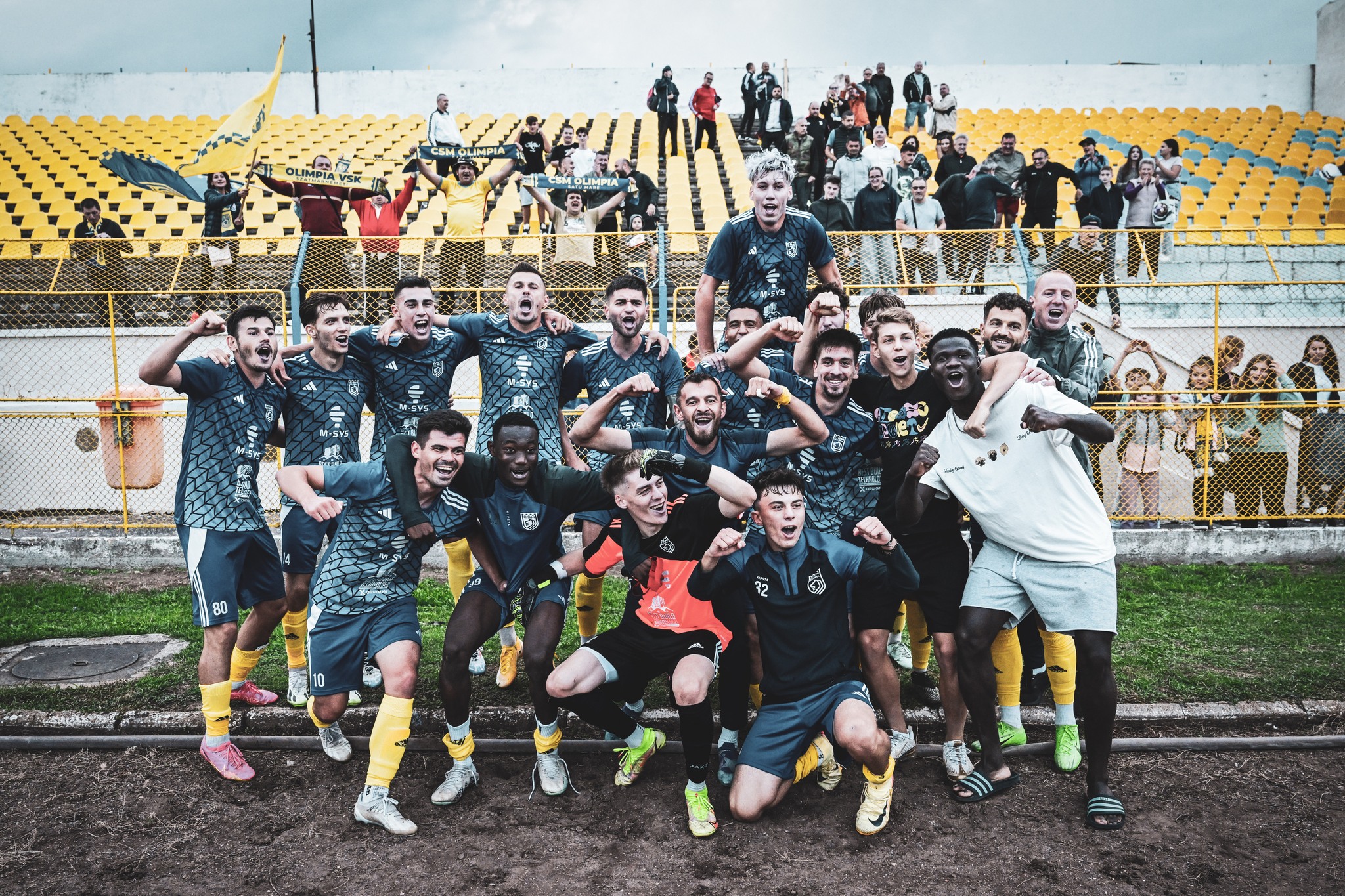 Liga a 3-a: CSM Olimpia Satu Mare - CSM Sighetu Marmației 2-0 (0-0).Dulce revanșă, luată în inferioritate numerică!