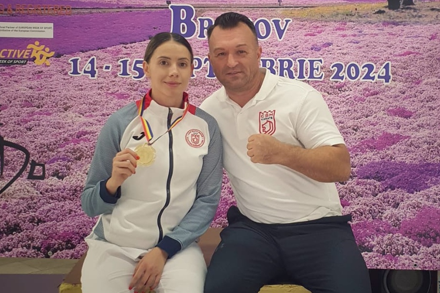 Daiana Vancsa și Igor Bălăcescu, medaliați cu aur la Cupa României