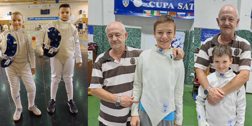 Scrimă. Floretiști sătmăreni la “Atlas Invictus Cup” de la Cluj Napoca