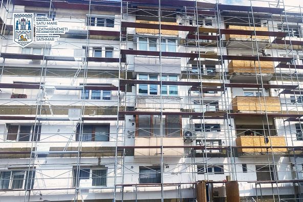 Se lucrează la reabilitarea termică a 150 de apartamente din municipiul Satu Mare!