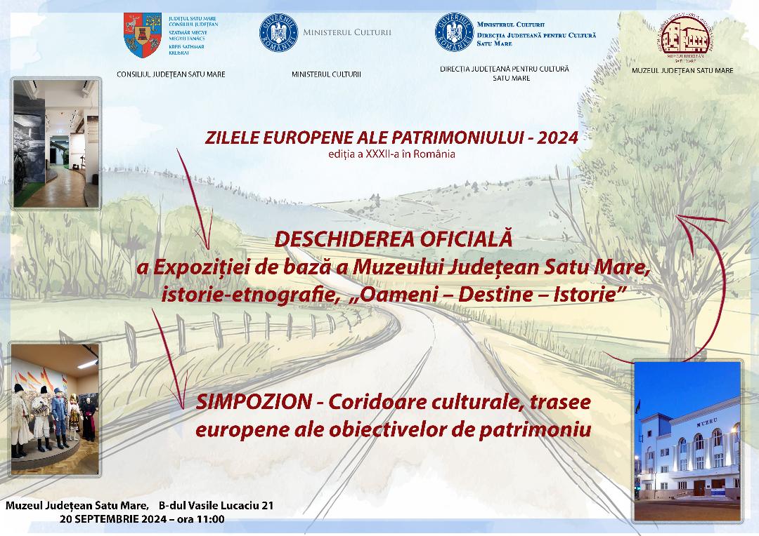 Evenimente de excepție organizate de Muzeul Județean cu ocazia Zilelor Patrimoniului European