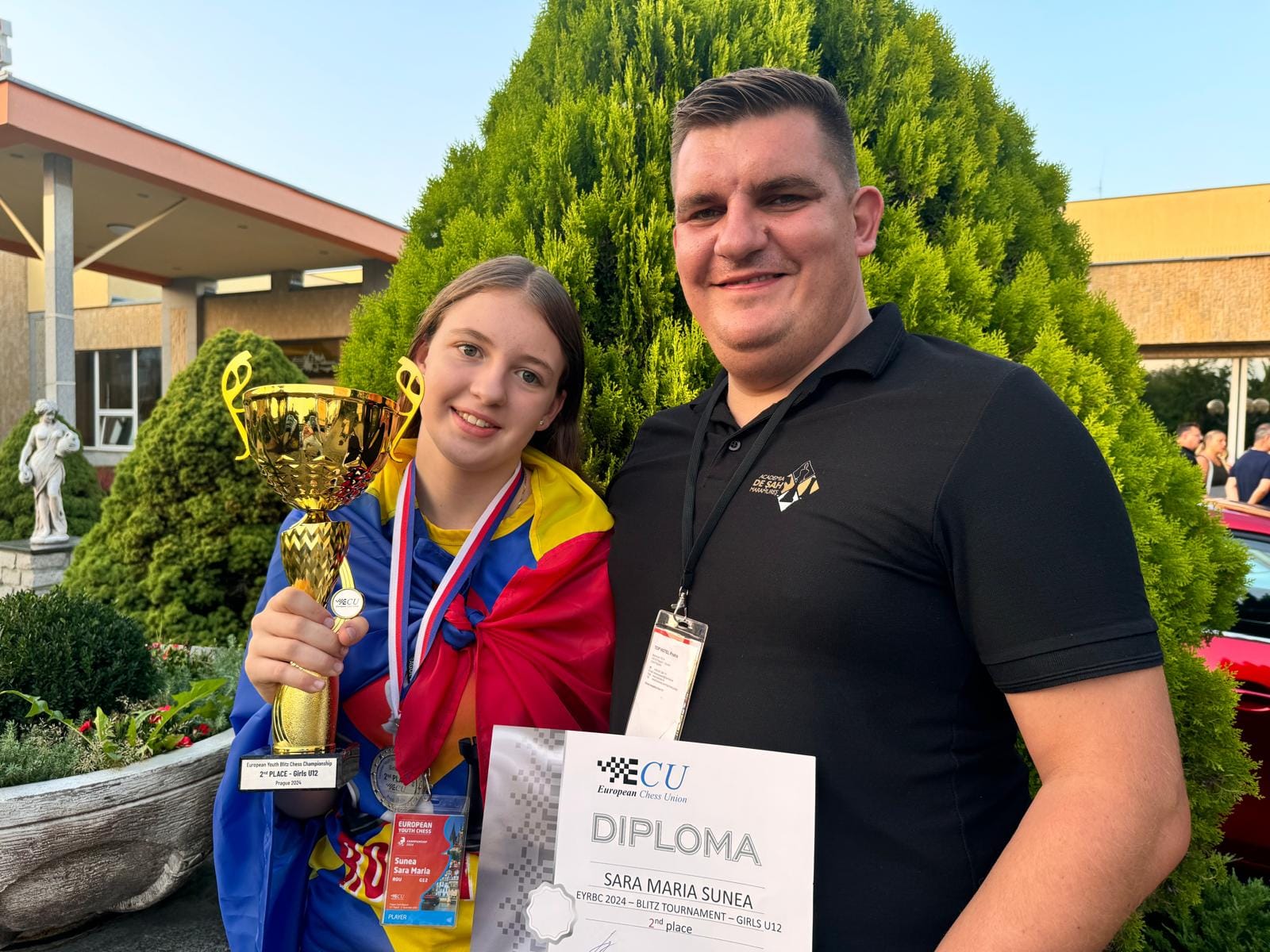 Șah. Rezultate apreciate pentru  LPS Satu Mare la Europenele de la Praga