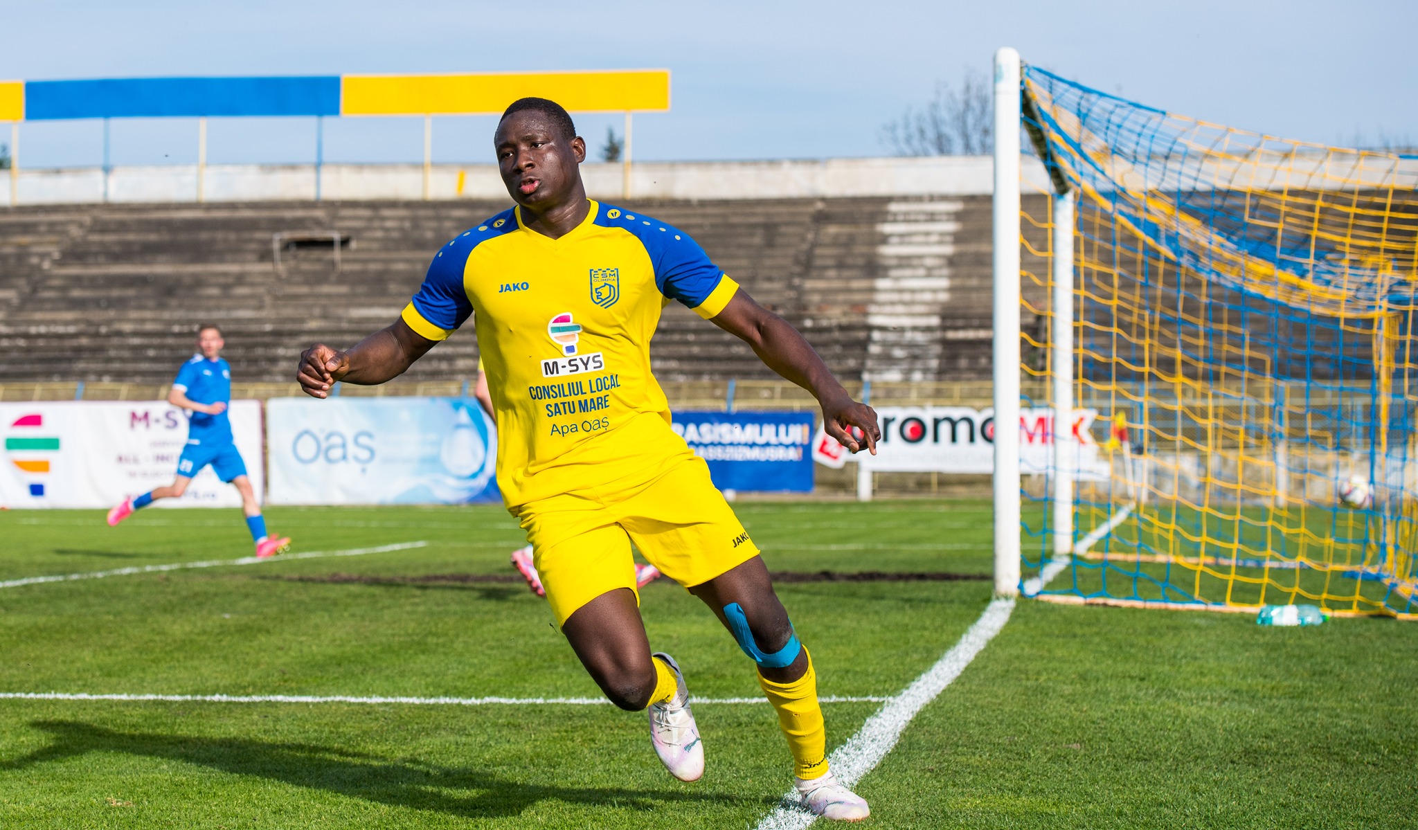 Fostul atacant al CSM Olimpia, Mossa Samake a ajuns la trei reușite pentru CSM Reșița