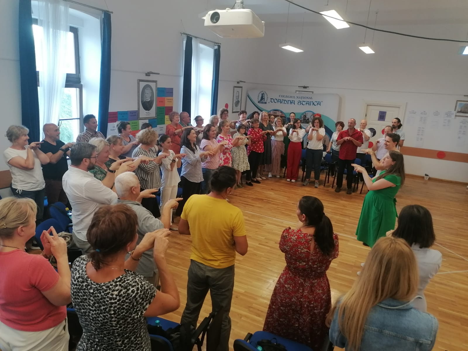TOGETHER WE STAND - proiect derulat de Colegiul Naional ,,Doamna Stanca”