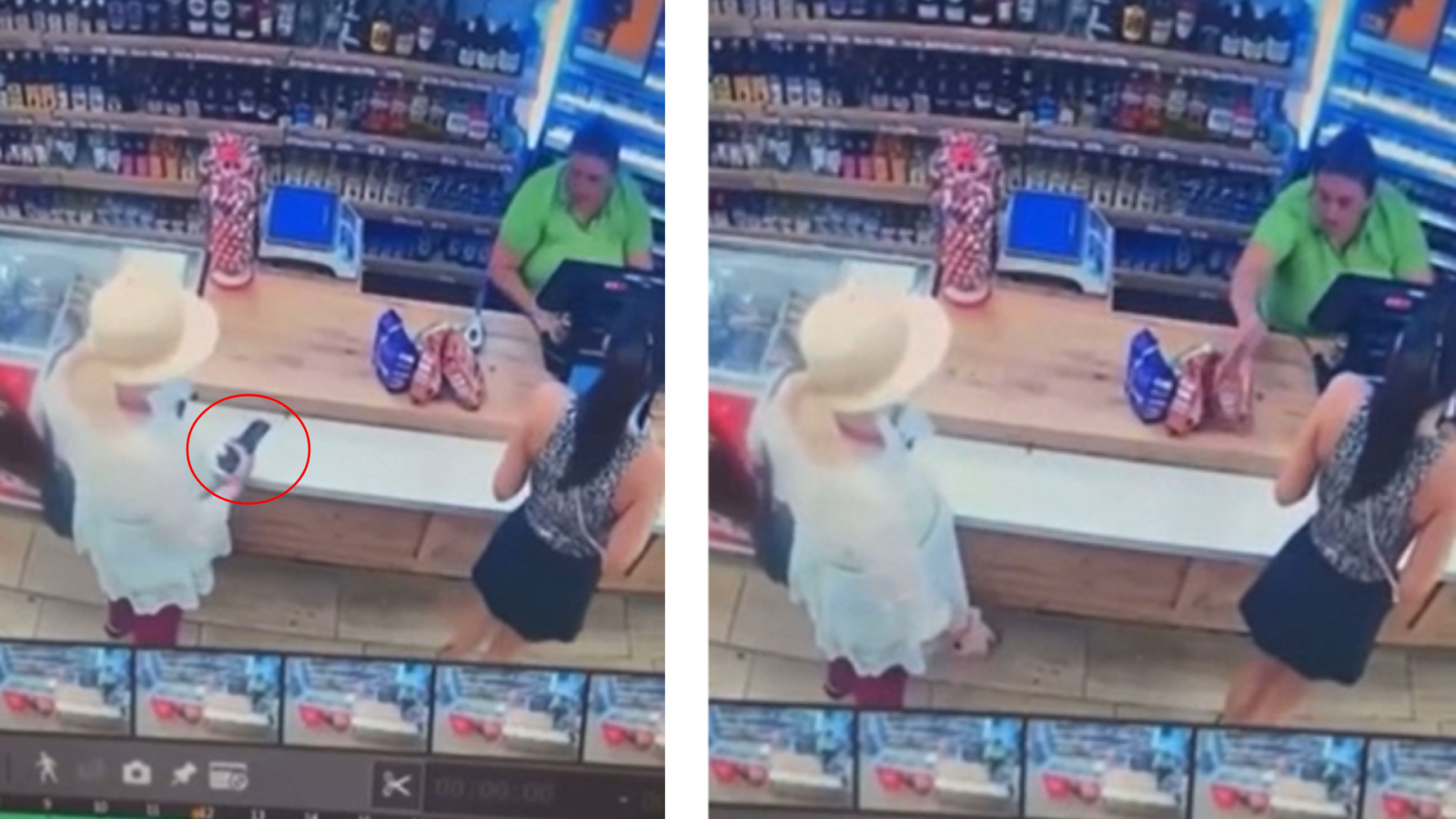 O tânără de 18 ani a furat telefonul unei vânzătoare dar a fost prinsă de polițiști