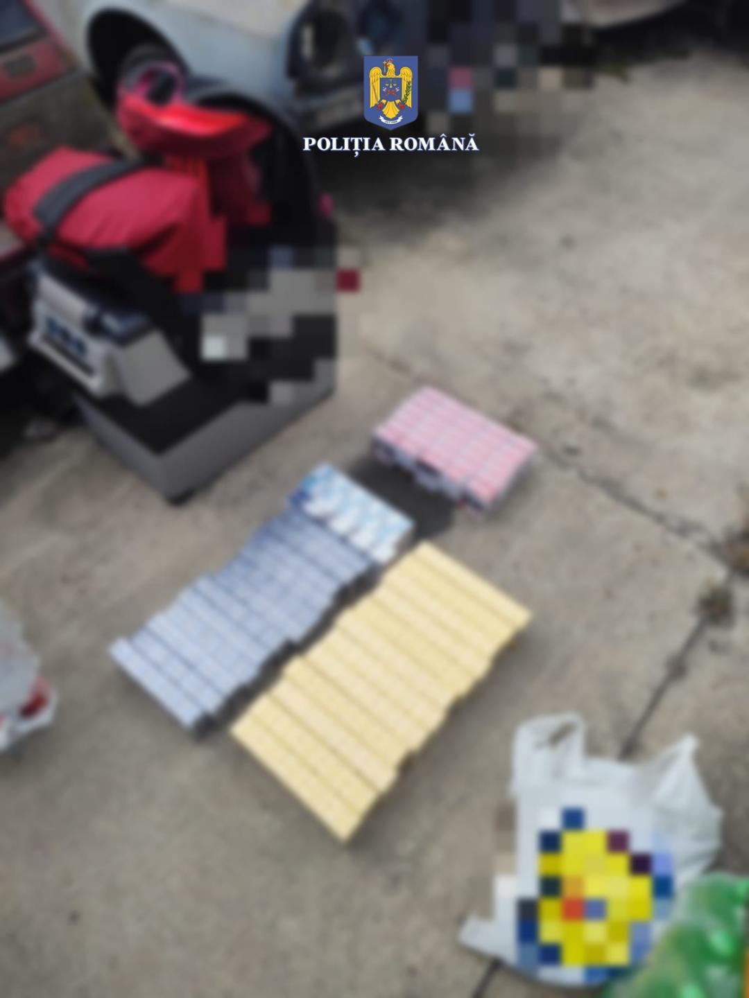 Sătmărean depistat cu țigări de contrabandă în mașină