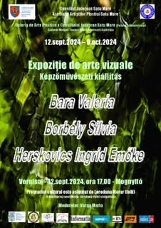 Vernisajul expoziției de arte vizuale va avea loc în Galeria de Arte Plastice a Consiliului Județean Satu Mare