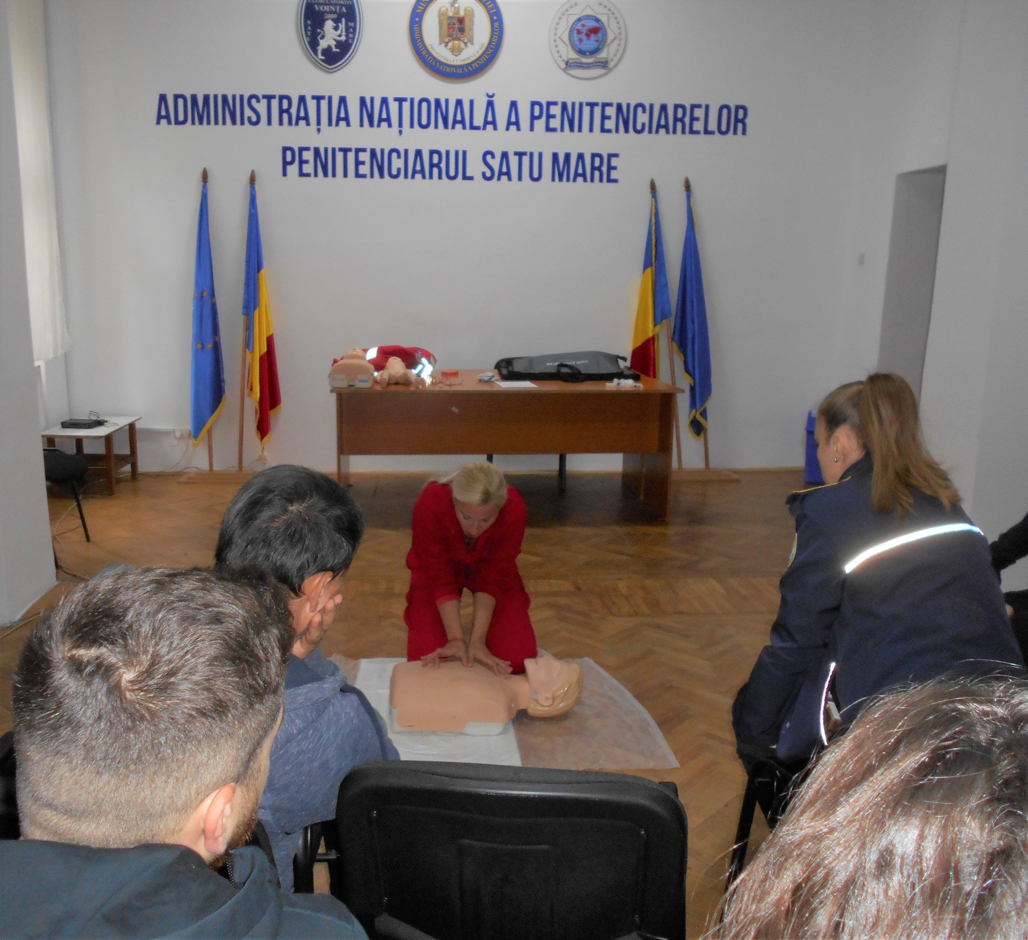 Penitenciarul Satu Mare și ISU Someș a organizat o sesiune interactivă de prim ajutor