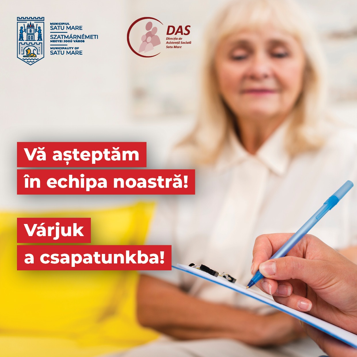 Direcția de Asistență Socială Satu Mare angajează medic primar