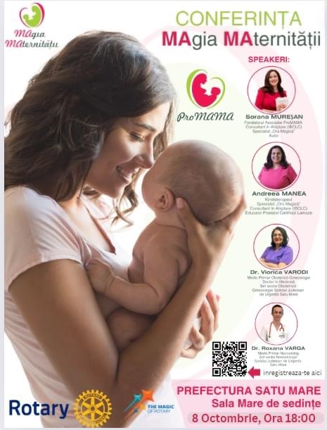 Conferință MAgia MAternității organizată de secția Obstetrică-ginecologie a SJUSM