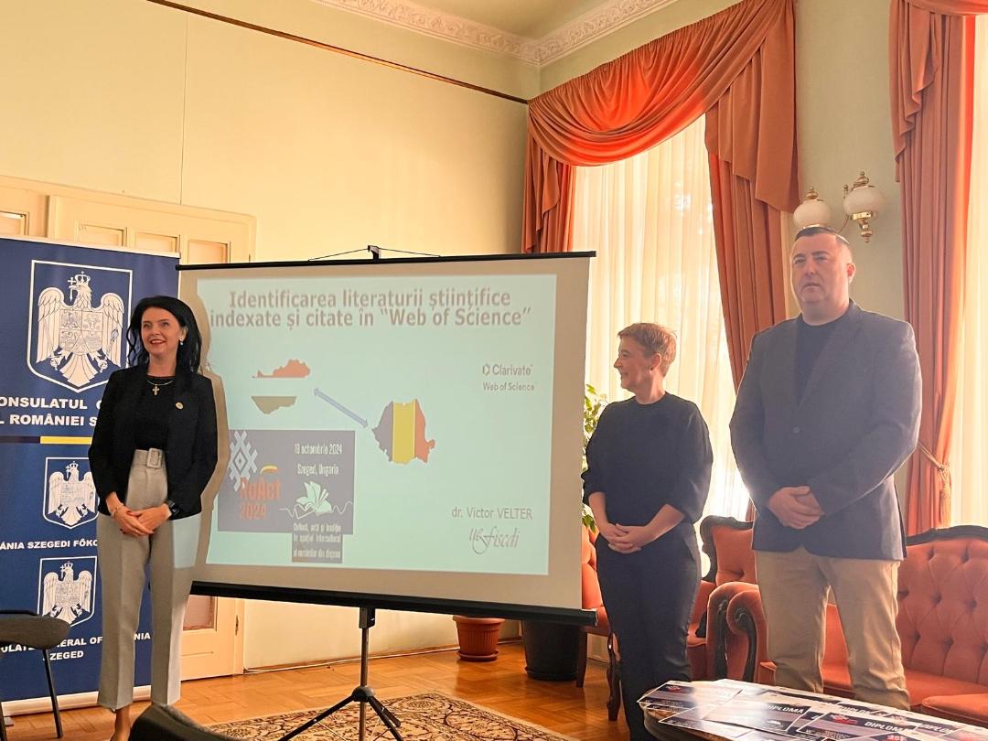 Simpozion Internațional RoACT la Consulatul General al României la Szeged