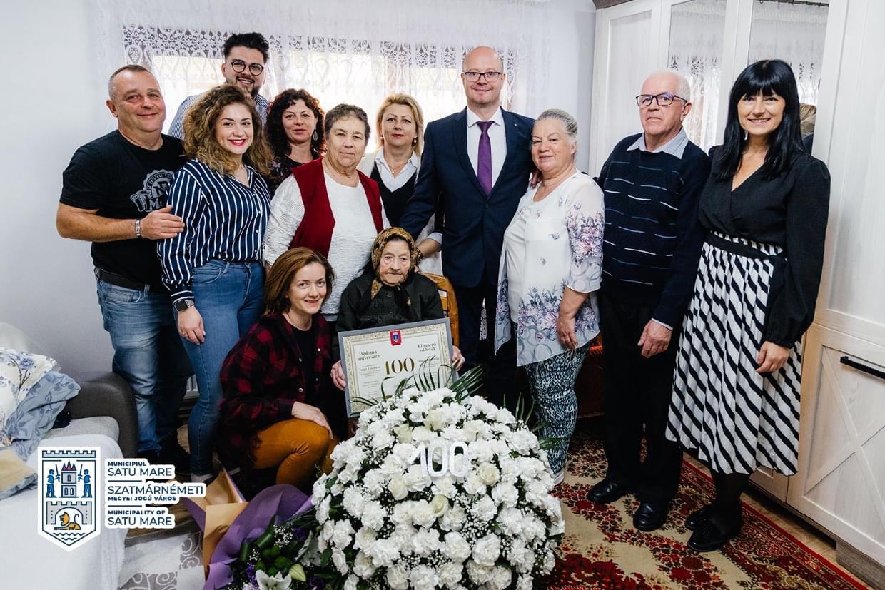 Varga Elisabeta a marcat azi centenarul nașterii.