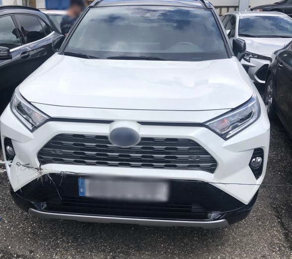 Autoturismul marca Toyota Camry din Polonia găsită în Negrești Oaș