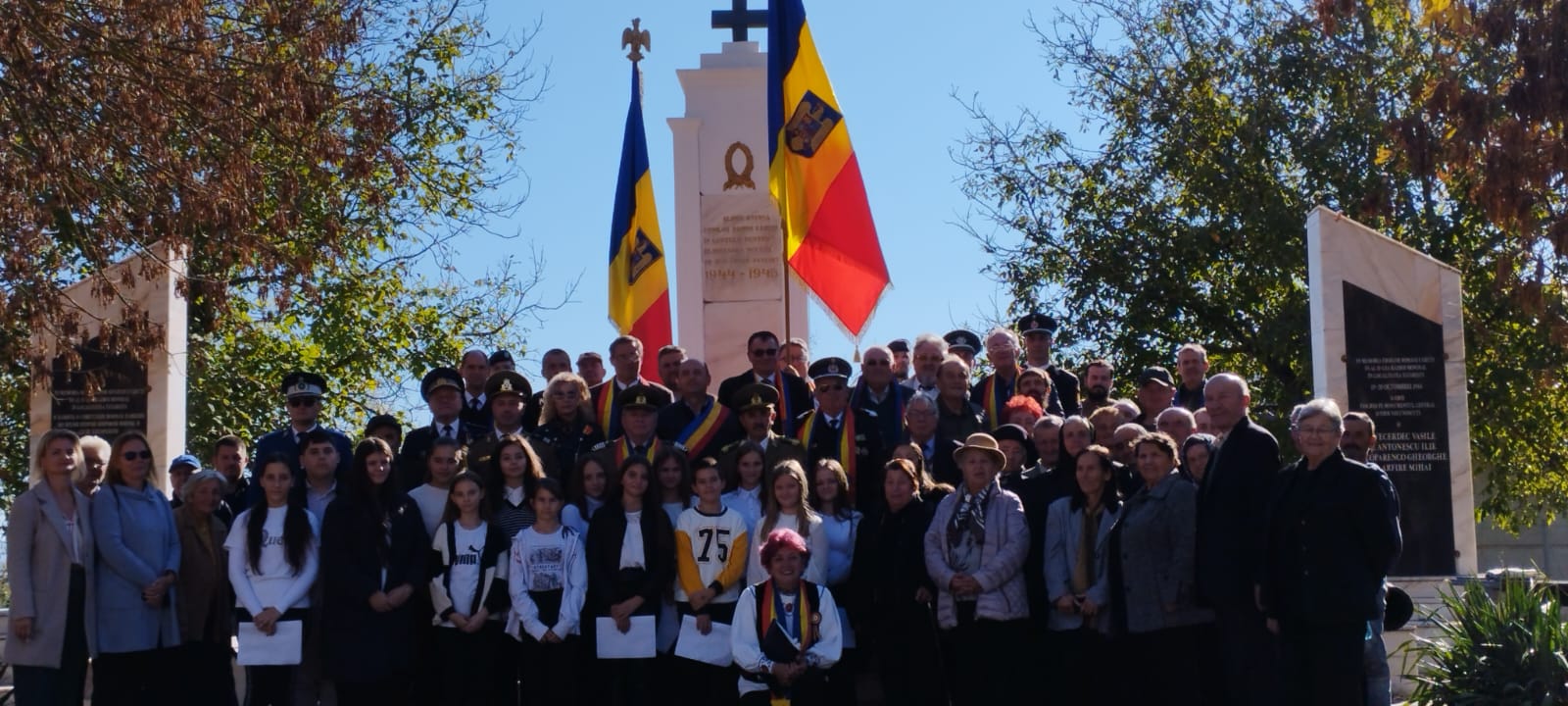 FOTO. Comemorarea eroilor neamului în comunele Pomi și Viile Satu Mare