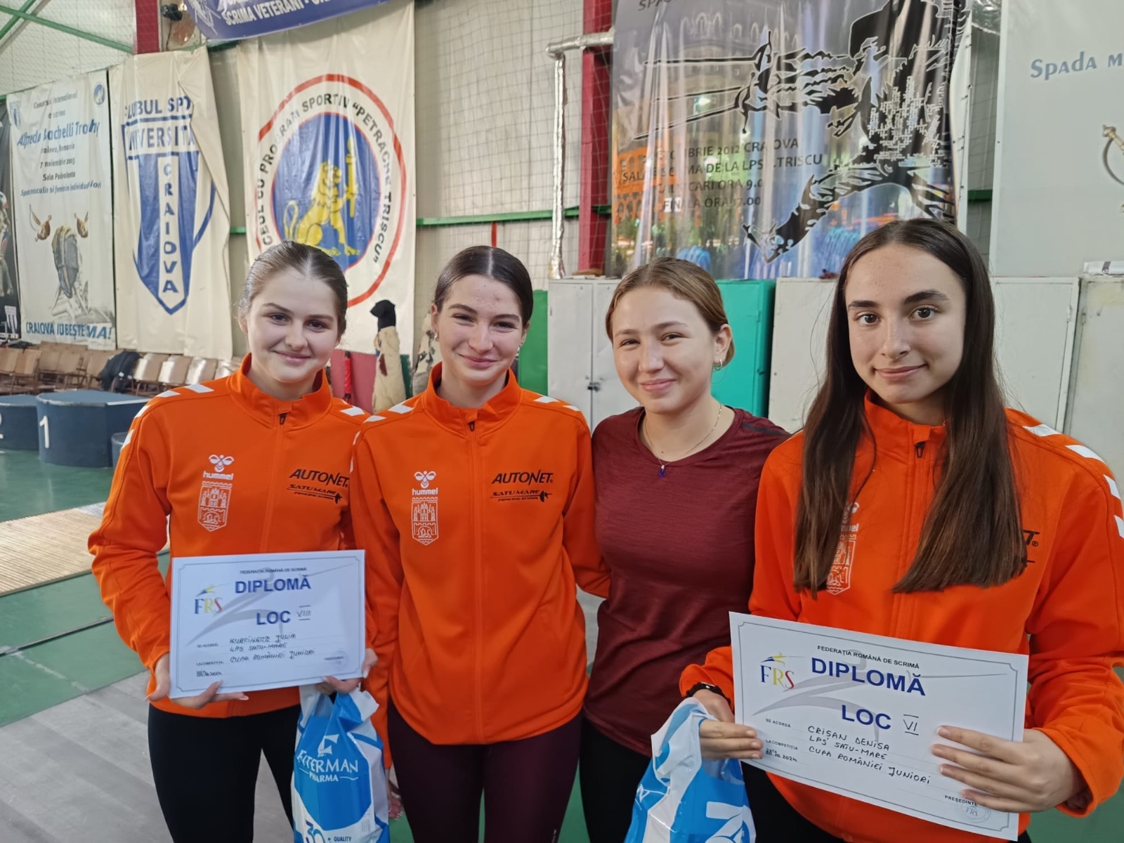 Scrimă / Ana Tomșa a cucerit Cupa României la spadă, junioare!