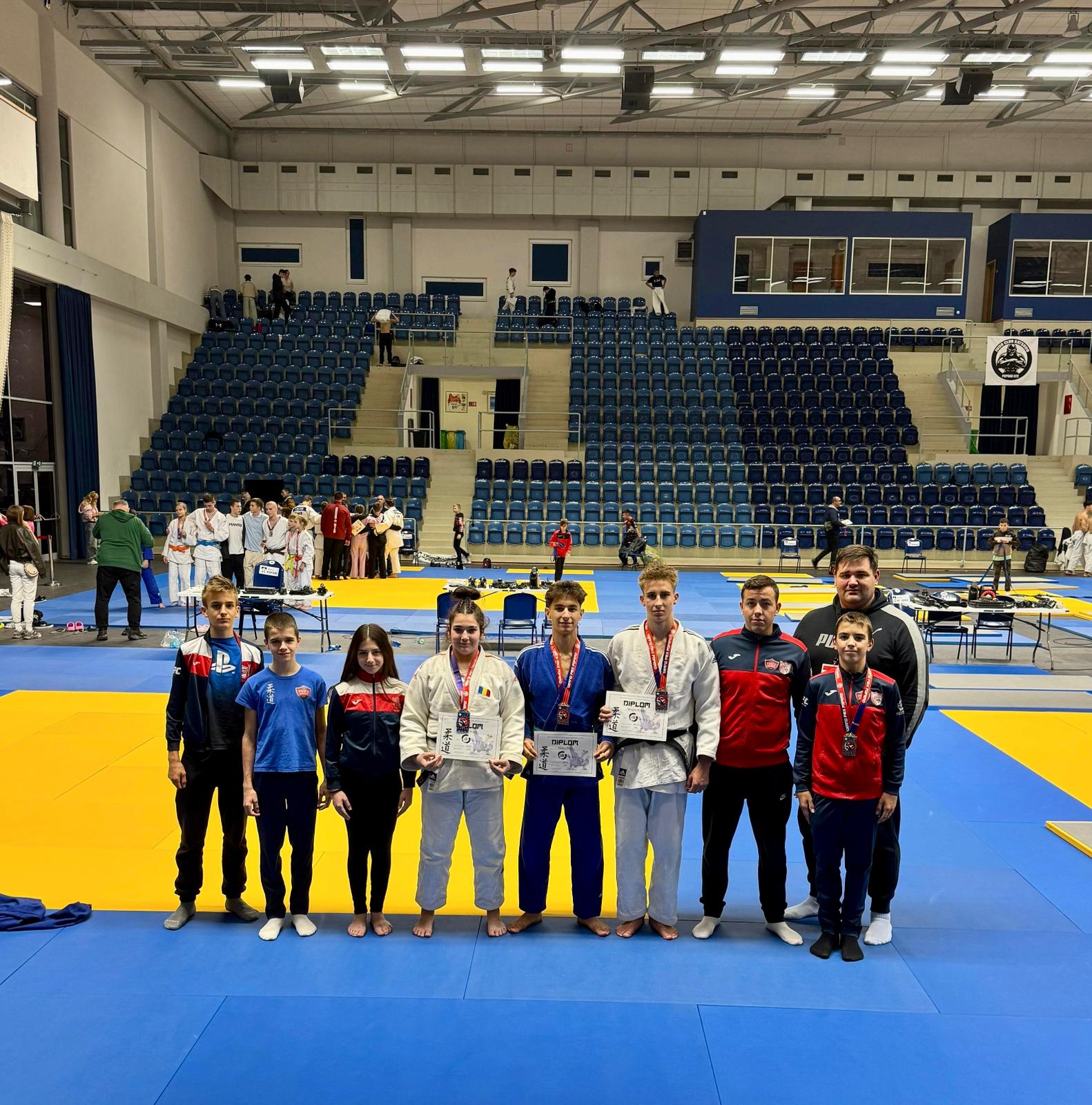 Medalii la Poprad în Slovacia pentru judoka lui Marian Halas