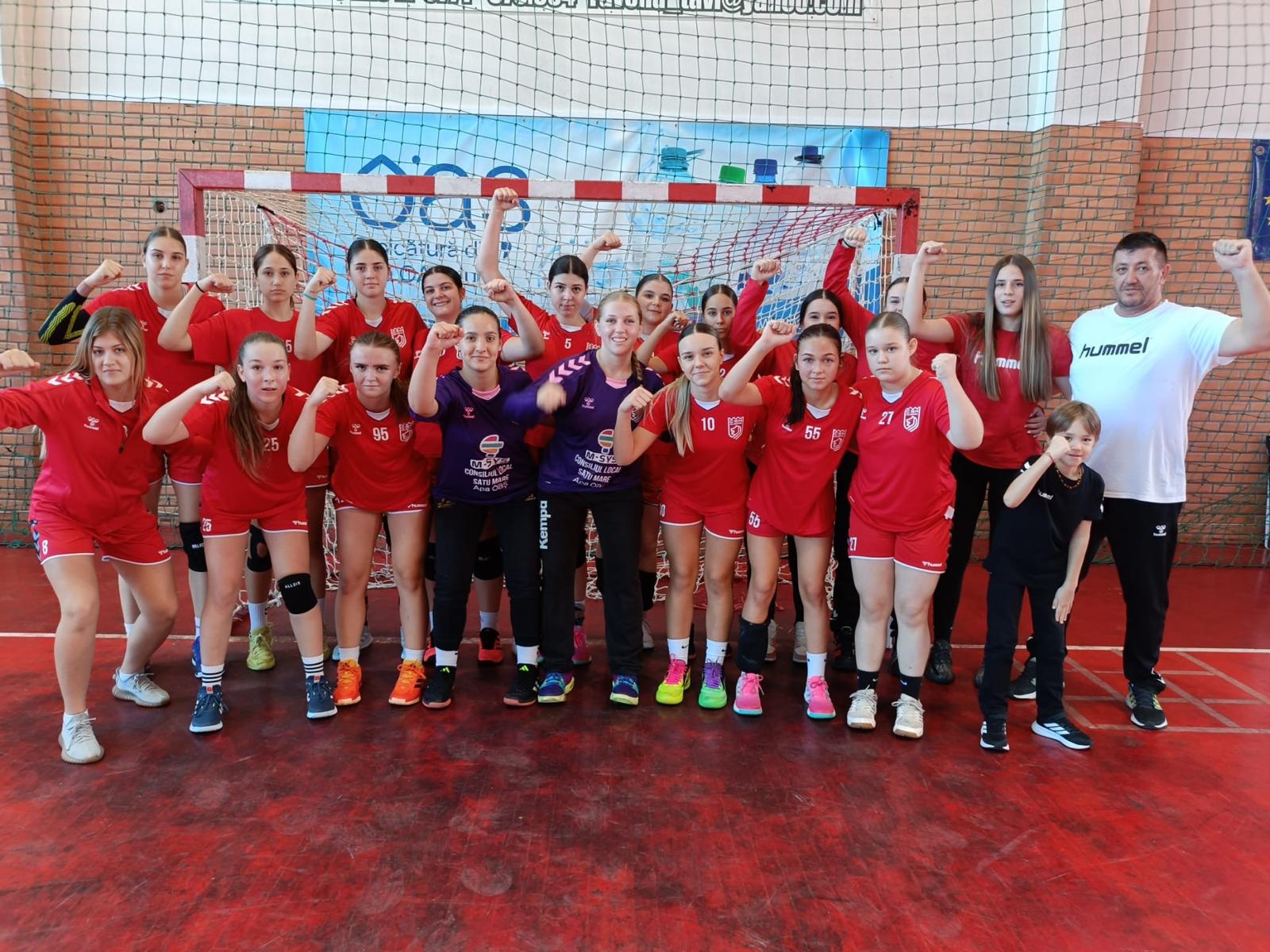 Victorie muncită pentru fetele  lui Ciprian Mărieș