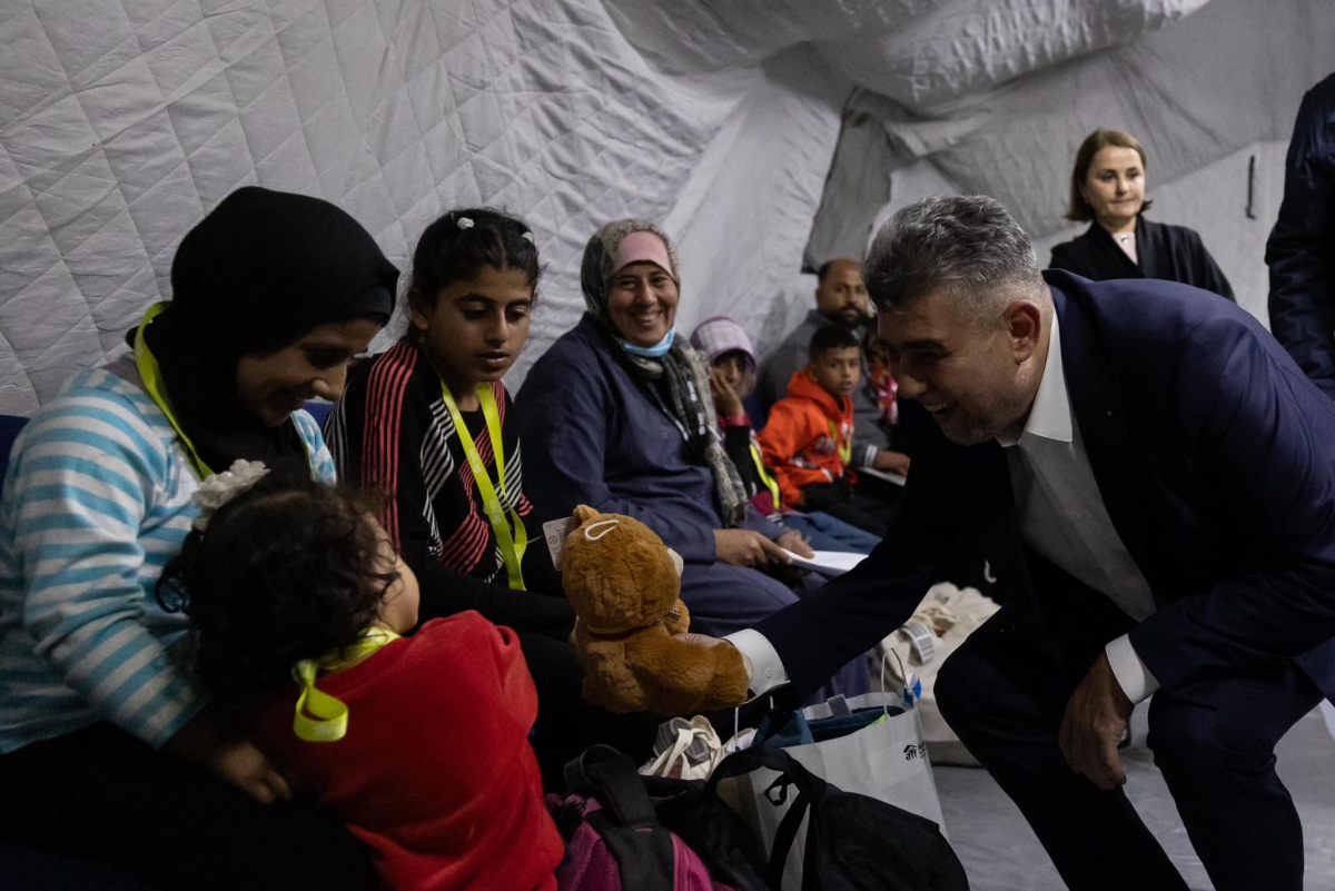 Marcel Ciolacu: În spitalele din România vor fi tratați copii afectați de conflictul din Fâșia Gaza