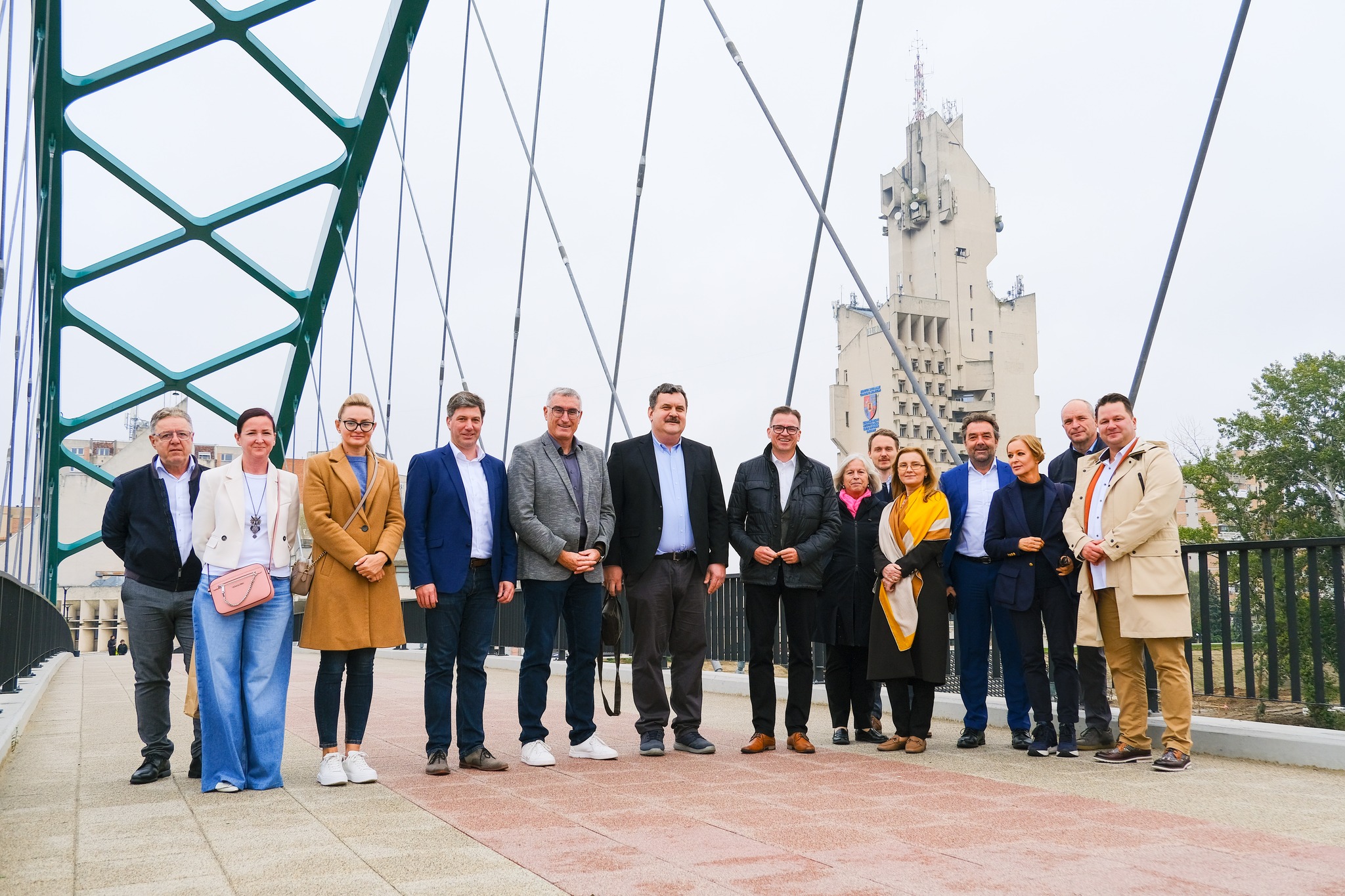 FOTO. Delegație germană din județul înfrățit, în vizită la Satu Mare