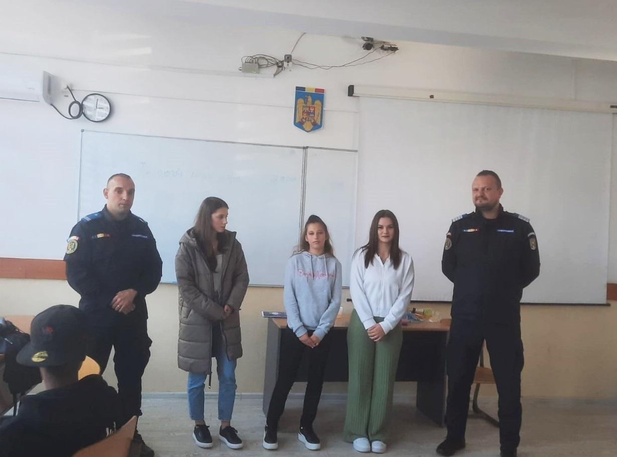 Acțiune de prevenire organizată cu succes la școala Colegiul Economic Gheorghe Dragoș  Satu Mare