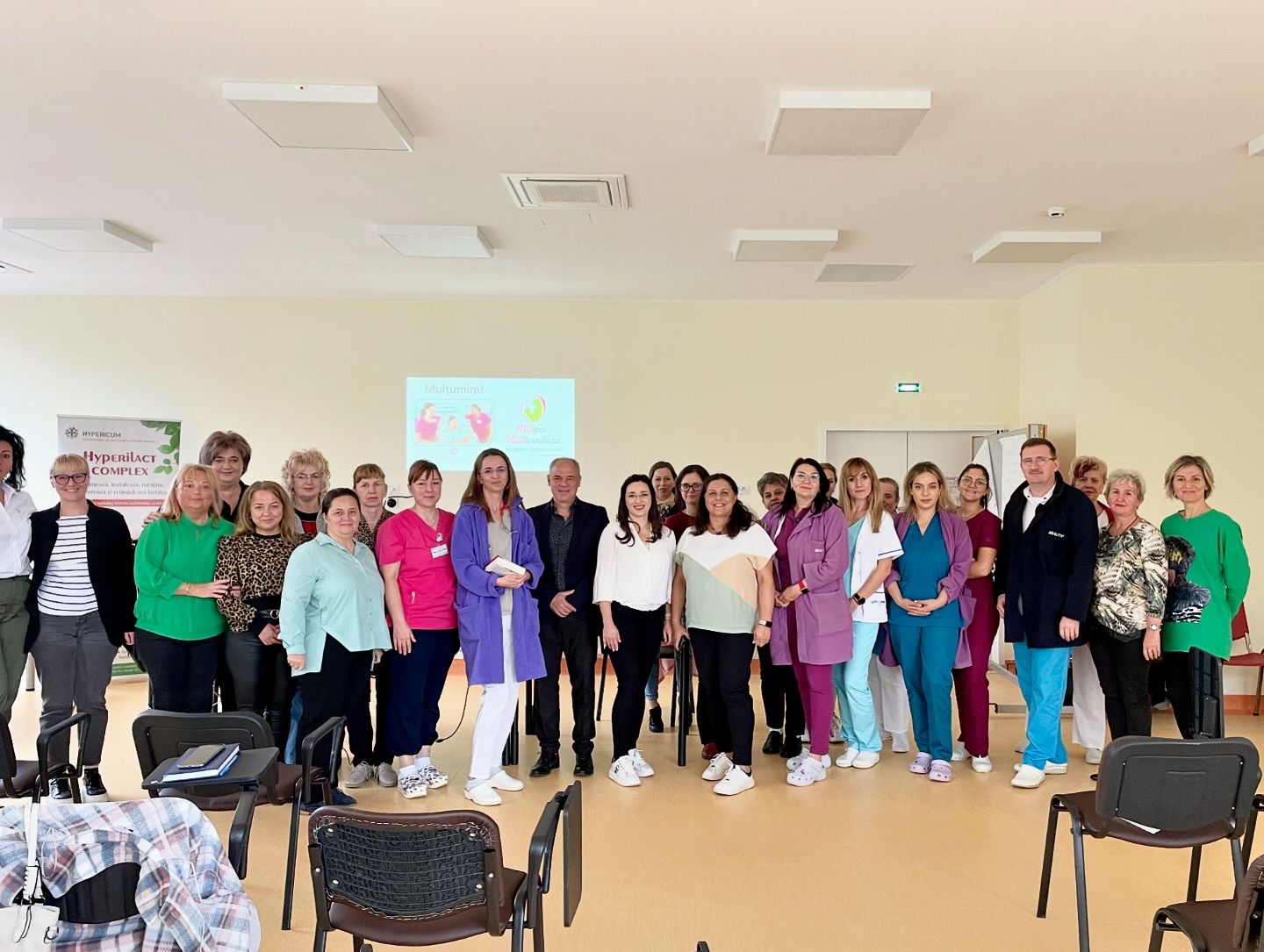 FOTOGALERIE. ORA MAGICĂ, implementată la Maternitatea sătmăreană