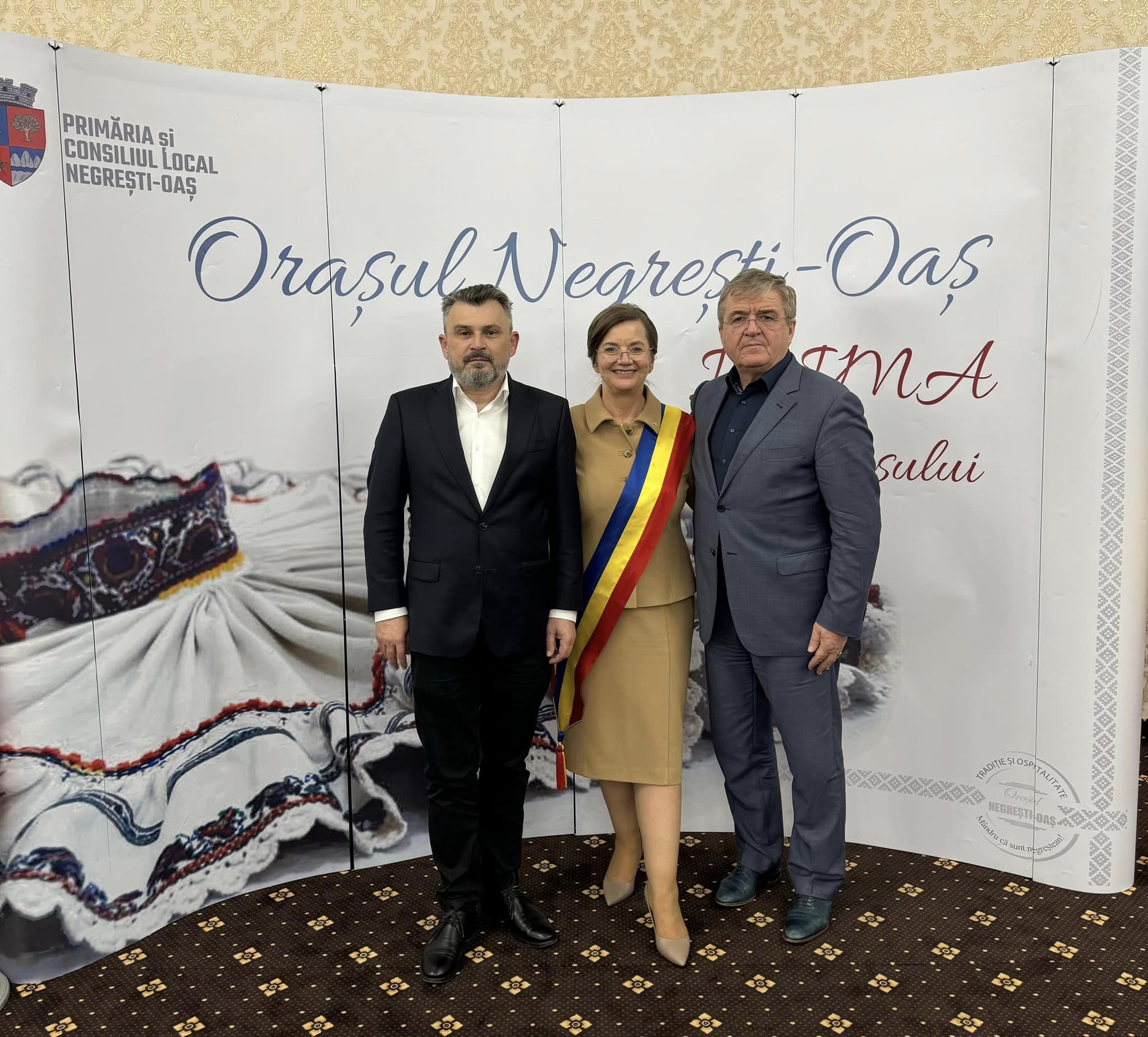Aurelia Fedorca, reconfirmată pentru al patrulea mandat de primar al orașului Negrești-Oaș, într-o ceremonie solemnă