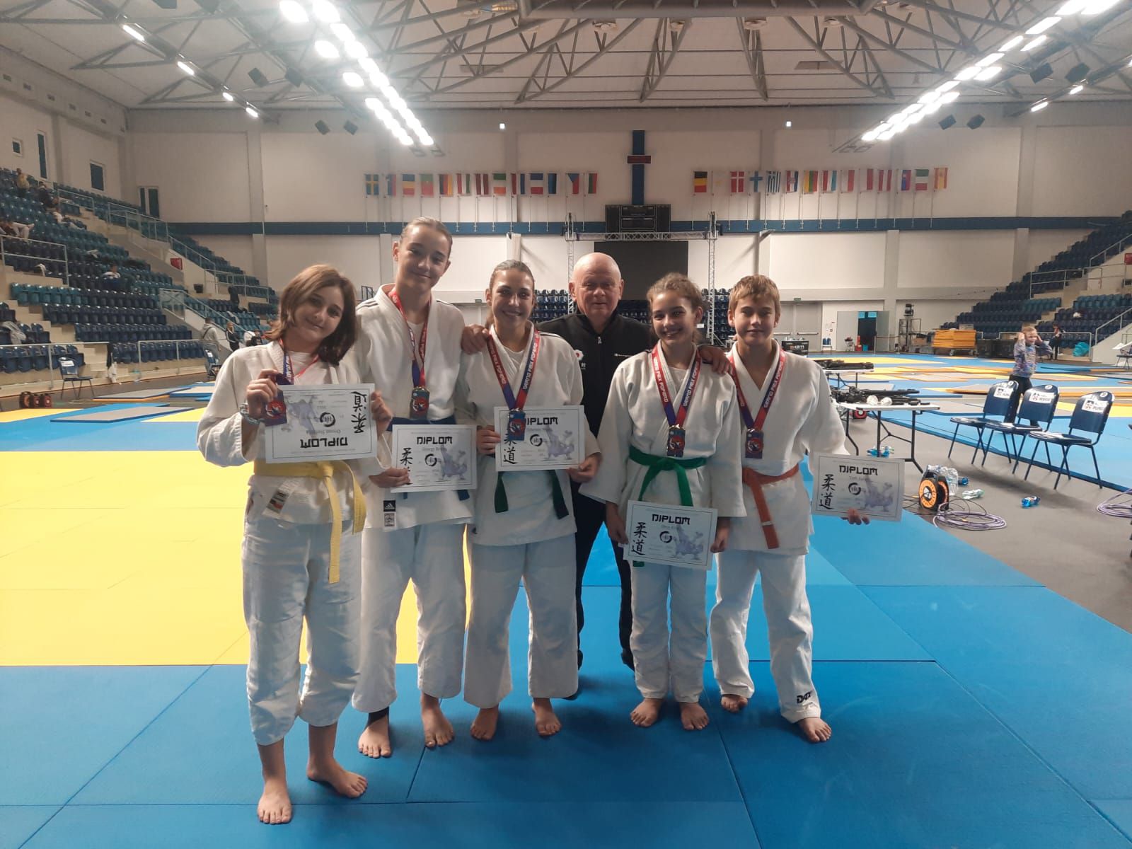Judoka lui Terely Mihály pe locul trei, la Poprad,  în clasamentul pe medalii