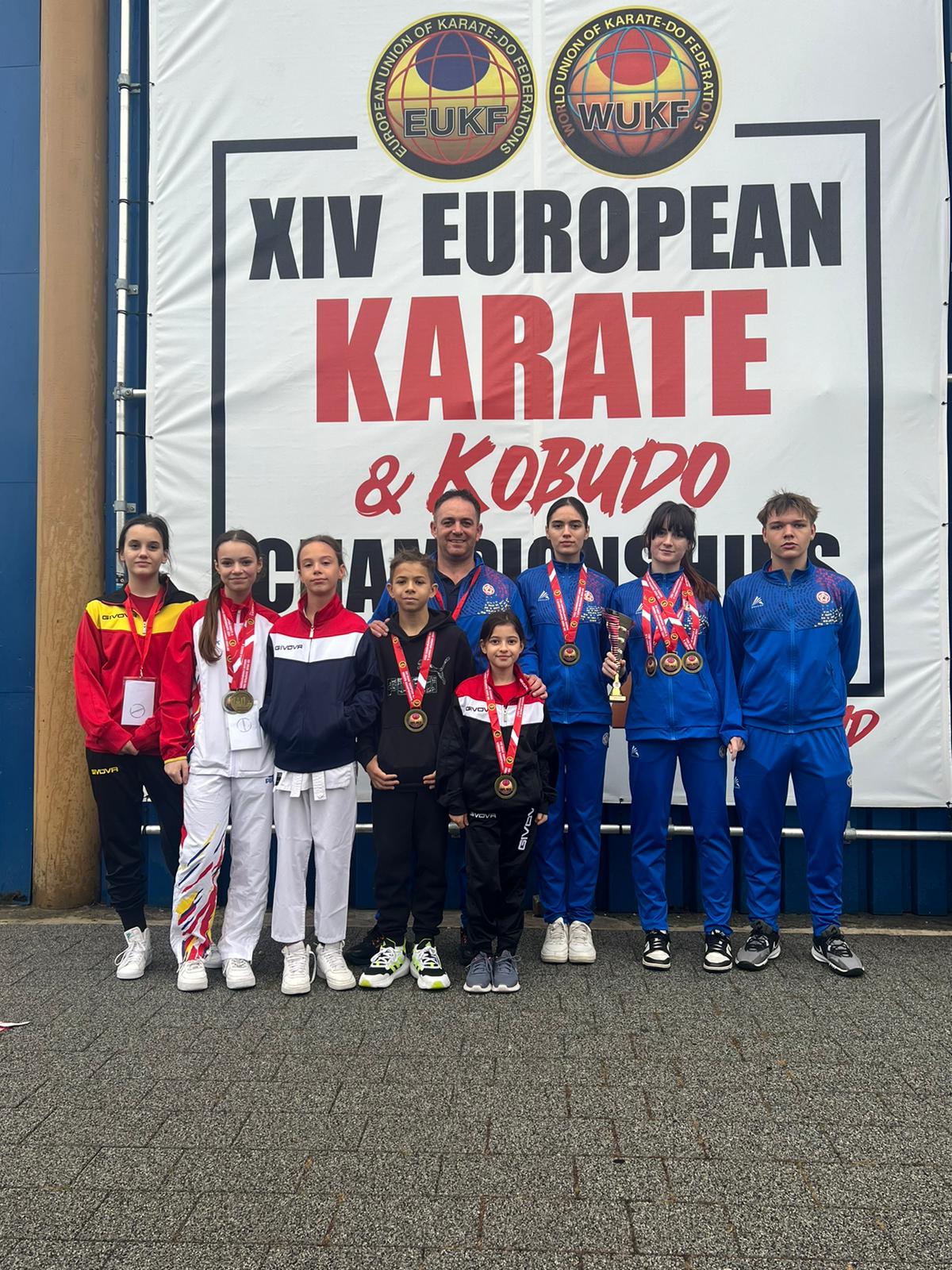 Șase medalii de aur pentru CS Zanshin Satu Mare la Europene